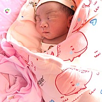 中于退圈了  4月15日 顺产男宝  7.56斤  宝妈们加油