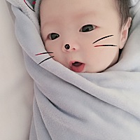 3月14漂亮女宝宝光临 好看的有点过分 漂亮的有点不可理喻了哈哈