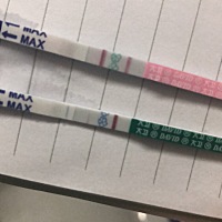 我是上个月11号来的月经 本来这个月5号测的 有一条很浅的印 但是过了几个小时再测 就没有了 就想着放弃...