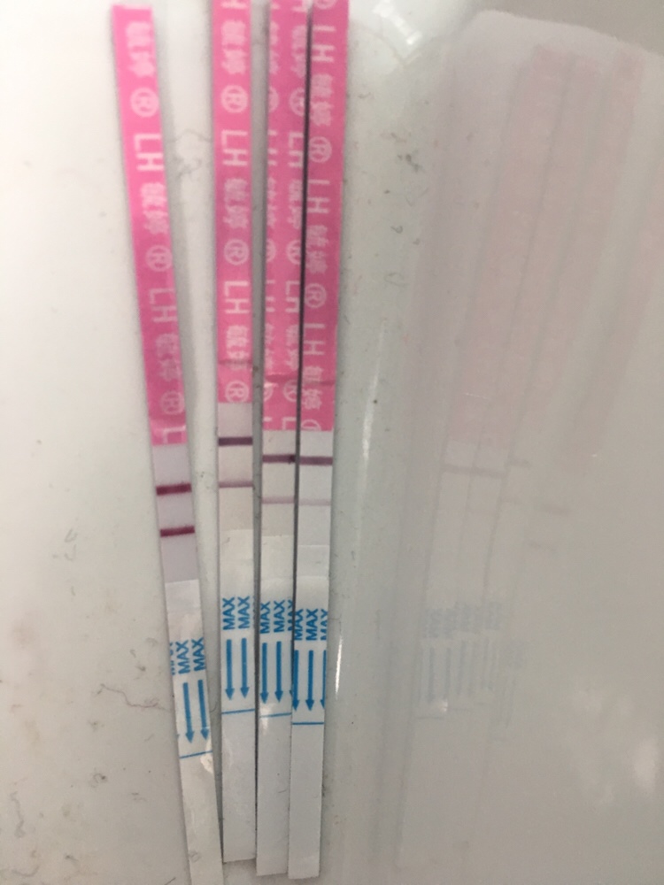 今天测到好像强阳了，立马安排了，希望月底好孕