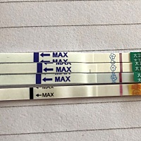 3.26末次月经，4.9排卵 不算9号排的那天，今天排卵后第9天。 图1第一根和第二根大卫是昨天测的(第8天测...