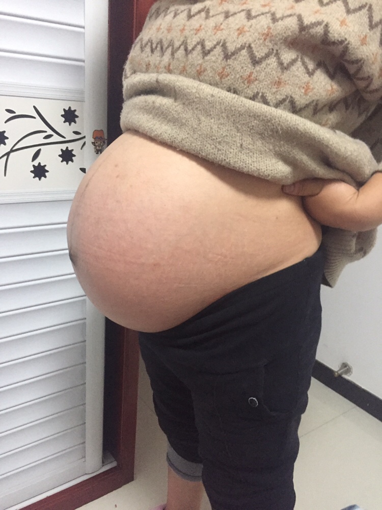 36周的肚子