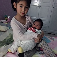 还有一天我们就满月了