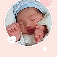 报喜，4.18卸货男宝一枚。顺产7.3斤有侧切。