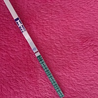 还有两天月经日，测了还是大白板。好费力，好难过😫😫