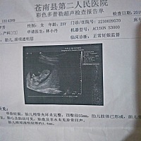 这是12周的单子，能看出来是男是女吗？