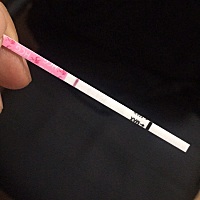 第一天测水印，第三天就是第二图，但是排卵才十二天，是有了么