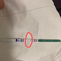 上个月19号来的大姨妈，这个月6号来大姨妈6天，就没同房了，昨晚上测出来的，是怀孕了吗？