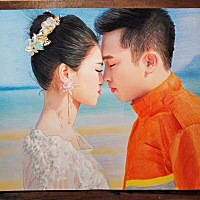 早安呀，天气甚好，微风清凉，鸟语花香，来一幅爱情的绘画呀，