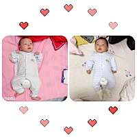 出生7.8，50，满月10.16，56，现在两个半月15，60是不是太重了。纯母乳，他蛮能吃的。会不会超重。现在...