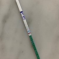 想请各位宝妈帮我看下，我这是有了吗，上个月23号来的姨妈。