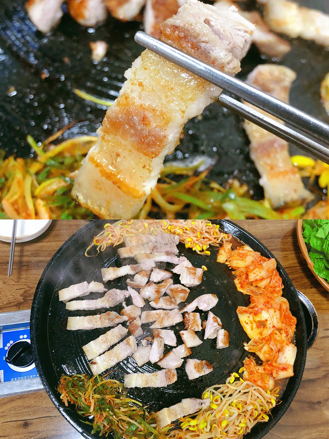 DonsaDon烤黑毛猪肉 ：GD打卡的烤肉店，好吃到暴风哭泣！烤制过程中等待时间分外心焦，猪肉肉质鲜嫩多汁，一口下去汁水充盈整个口腔，一点也不会油腻，搭配酱料和萝卜片简直一本满足！