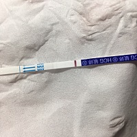 末次月经30号，今天测了，你们有看到印么，好像又白板了，蓝瘦