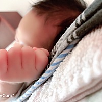 补充下男宝特征：那条线细长到胸，乳头跟肚脐特黑，肚脐还突出来，后壁，胎动在右边！肚子很尖，后面看...