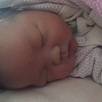 出生第五天啦～女儿梦破灭了😂😂