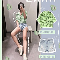 Zara最新最仙气十足的9件套，花色波点 印花快来pick吧！#一周穿搭不重样# zara夏季新款，我把碎花和...