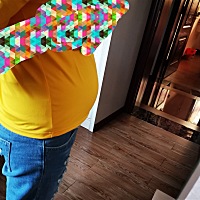 打卡21周，走路走太久了感觉肚子有点下坠，是不是宝宝比较下怀，咋整