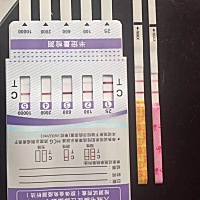 末次18，之前每天都测一直测不到双杠，都快绝望了，昨天买了传说中高敏感的金秀儿，就想着哪怕看到自带...