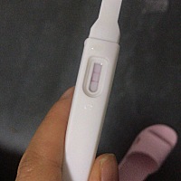 这是怀孕了吗，27号应该来姨妈，但没来，今天早上测的
