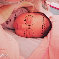 期待了这么久，十月怀胎，终于卸货了，男宝宝一名，一天一个样啊