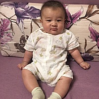 三个月二十天左右拍的😎😋