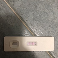 这是有了吧，备孕三个月结婚一年