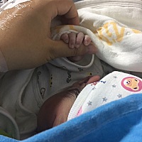 2019.5.2号！佩奇了！离预产期还有7天！下午5:30去医院，7点进产房，7:43出生，6斤，无侧切，轻微撕裂！