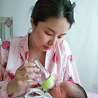 再累也心甘情愿，月子第五天感冒了😷