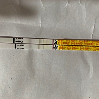 张验孕棒早上测的看不出来不明显.可现在一看有一条浅浅粉色.都隔几小时了准吗  早早孕测出来2天了一条浅...
