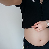 你们5个月的肚子都多大