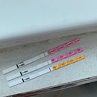 末次月经4.8号 备孕了两个月的小猪佩琪也不来 彻底凉凉了 坐等大姨妈的到来🙃🙃🙃🙃 排卵试纸弱...