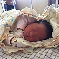 5月5日顺产女儿，一儿一女。过程比第一个痛苦太多太多，因为孩子有七斤三两，以为自己坚持不下来。...