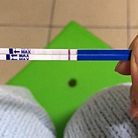 我想知道我这是怀上了了吗？鸡冻