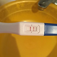 下午验的，一深一浅，是怀了吗？