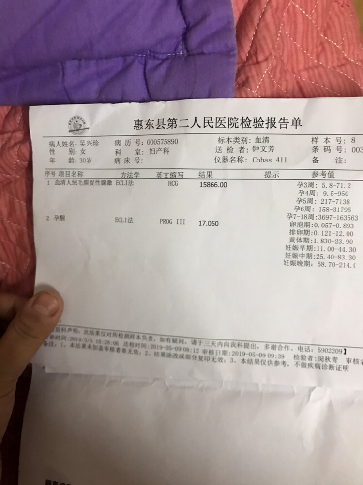 这是今天的检查