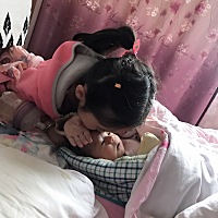 4月20剖腹产，男宝一名，大宝是丫头，二宝是儿子，现在儿女双全了