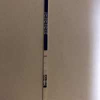 4.9末次，23同房，24排卵日，能看到第二条线吧？