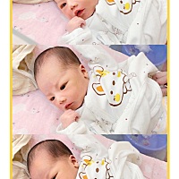 之前看四维的照片，以为崽长得很难看！都已经做好心理准备了，没想到儿砸还是蛮帅的，感觉像我哈哈哈，...