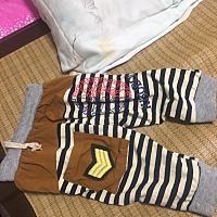 就问有没有同款婆婆，这个裤子我大姑子儿子穿过得，我们走的很亲大姑子对我也很好，可是我婆婆真的...