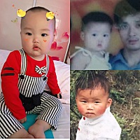 你们觉得宝宝像爸爸还是妈妈啊！下面是爸爸上面是妈妈
