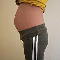 28周整了。各位姐妹们猜猜是小公子，还是小公主咯？猜中有奖