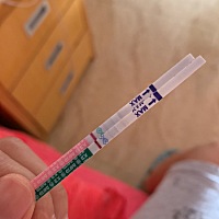 4月21日末次月经，5号排卵，6号下午同房，第10天测灰灰的，同天的你们能测出来了吗