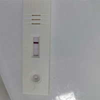 5.1排卵期内同房一次，到现在15天了，昨天和今天测得，亲们，这是怀孕了吗