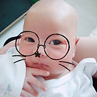 剃个光头😃😃😃