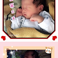 看着我们猪猪女孩一天天长大真的觉得好幸福呀！宝贝今天8天了