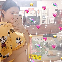 孕17周➕3，宝宝四个月啦，最近动的很频繁，你们都感受到胎动了吗？