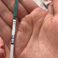 我这是怀孕了吗？？ 月经推迟6天，测得