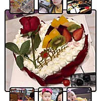 昨天过生日，官人给的礼物，还去吃的好吃的，陪我逛了一天的街，虽然没买啥，但是很开心，他特别不愿意...