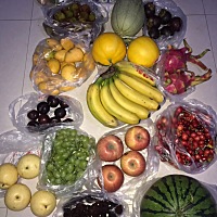 老公每天就喜欢给我买不一样的水果吃