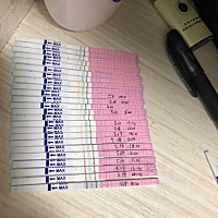 排卵试纸强阳2天了，不见转弱，好担心排不出来，有一样情况的亲吗，最后都好孕了吗？ 19号的 20号的